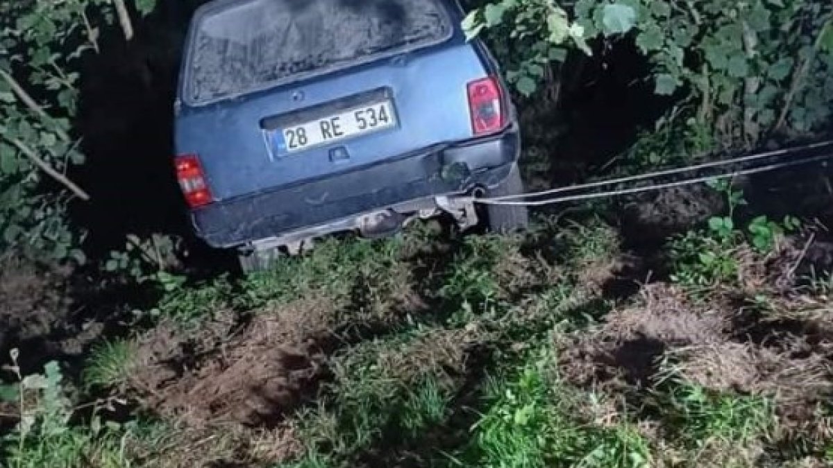 Giresun’da trafik kazası: 1 ölü