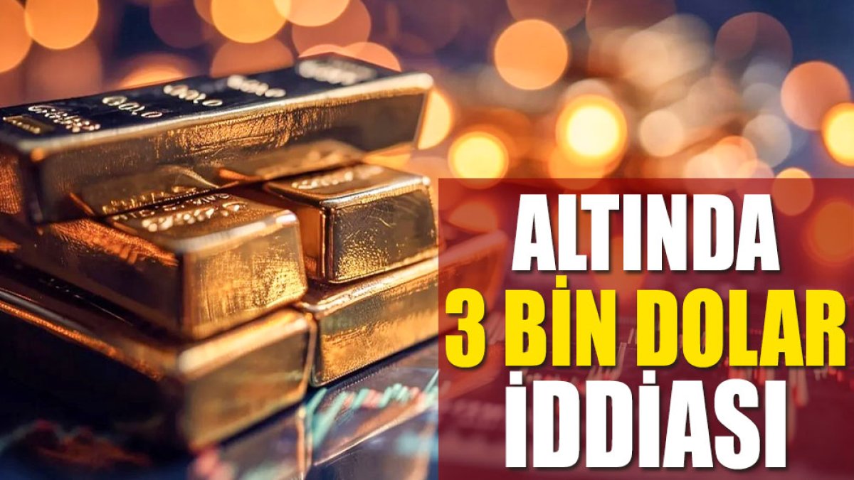 Altında 3 bin dolar iddiası