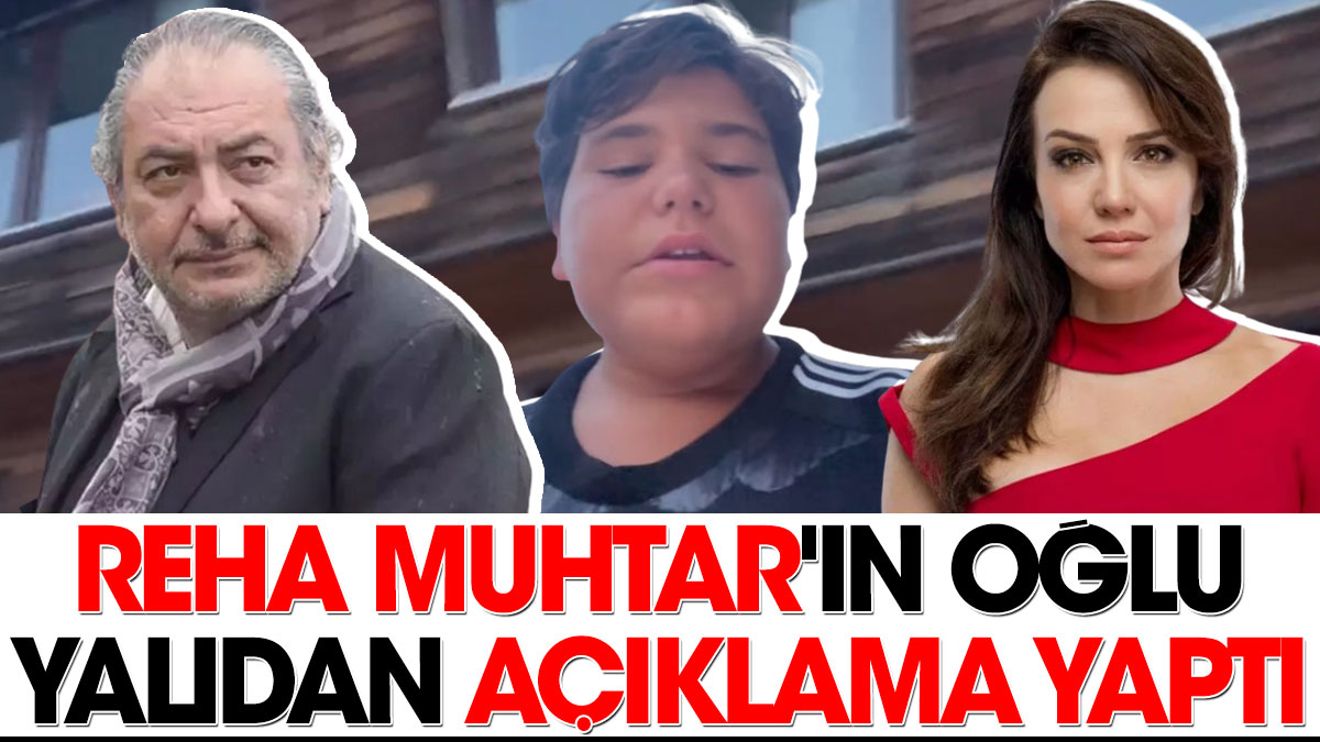 Reha Muhtar'ın oğlu yalıdan açıklama yaptı