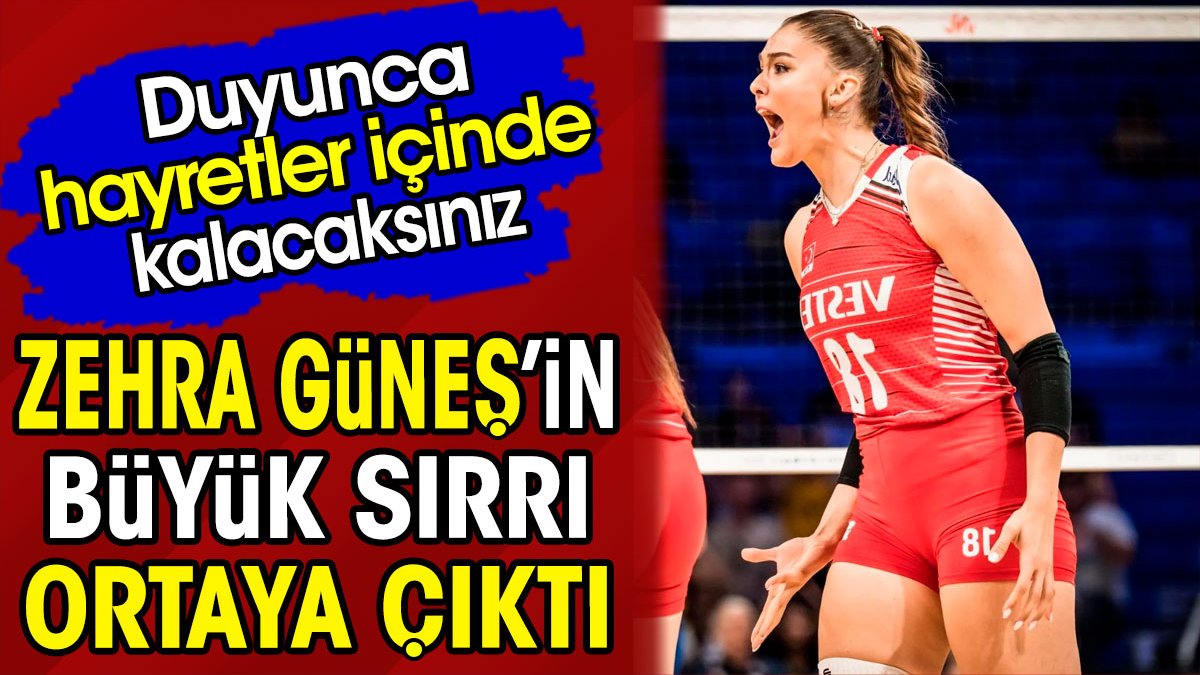 Zehra Güneş'in büyük sırrı ortaya çıktı. Duyunca hayretler içinde kalacaksınız