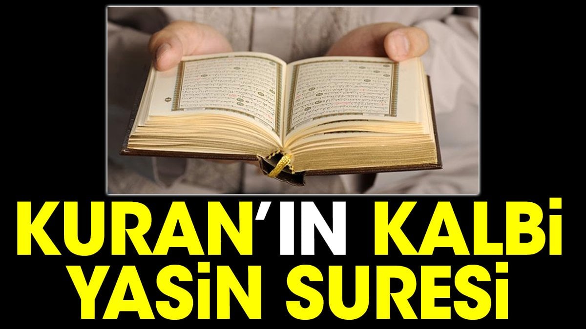 Yasin Suresi Oku. Yasini Şerif Duası Arapça Türkçe Okunuşu. Anlamı ve Kur'an Yazılışı (Diyanet Meali & Dinle)