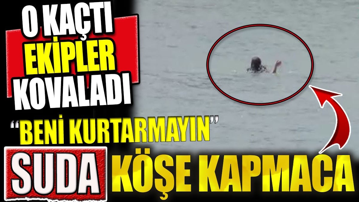 Kocasıyla tartışıp Boğaçay'a atladı! Suda köşe kapmaca