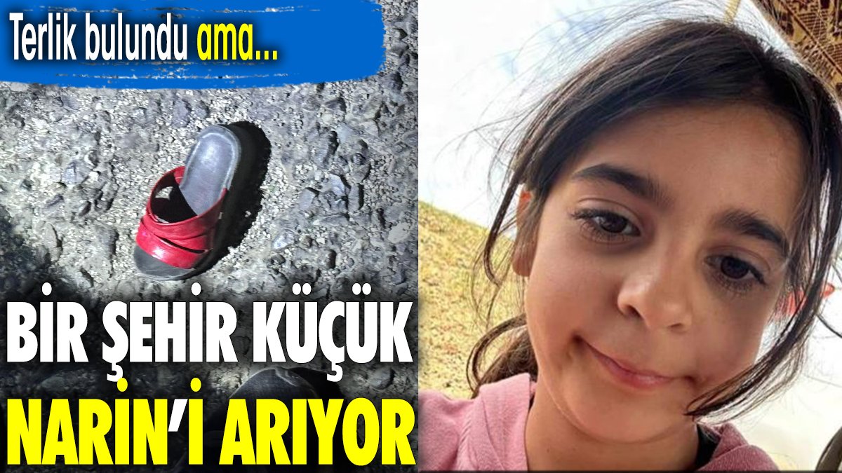 Bir şehir küçük Narin'i arıyor