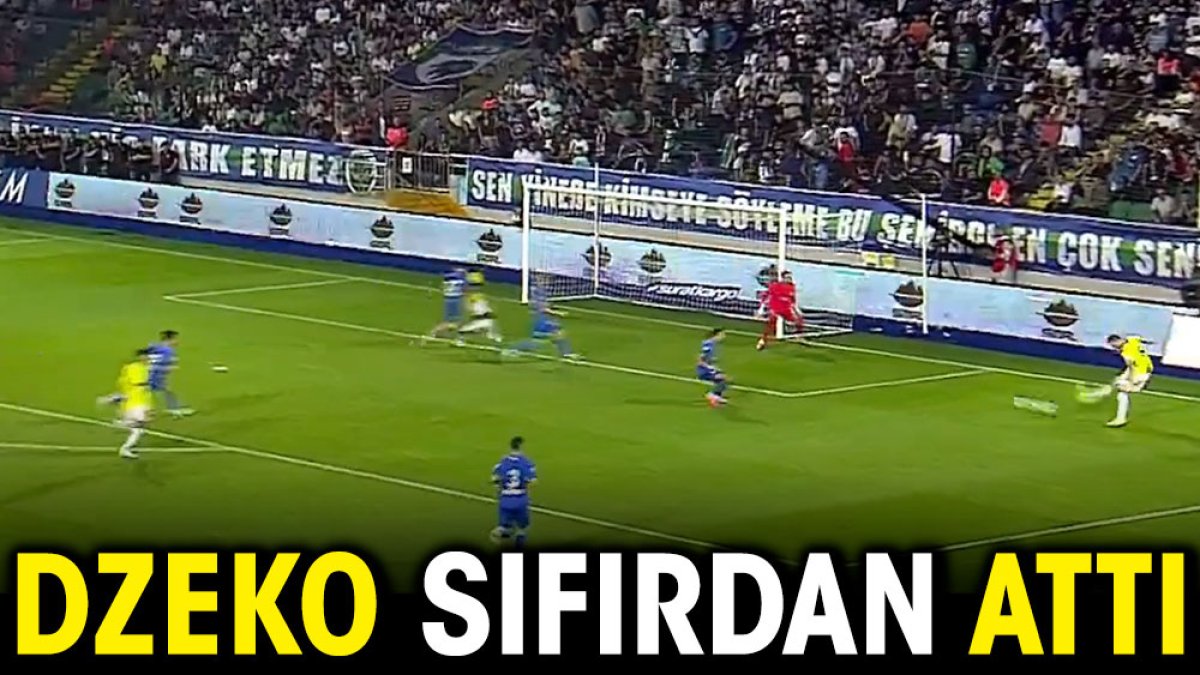 Dzeko sıfırdan attı