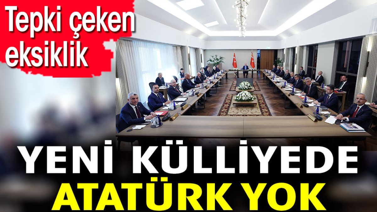 Yeni külliyede Atatürk yok. Tepki çeken eksiklik