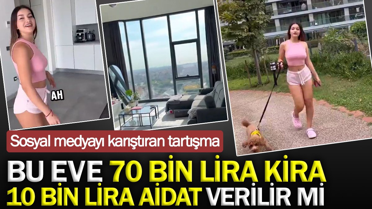 Bu eve 70 bin lira kira artı 10 bin lira aidat verilir mi?