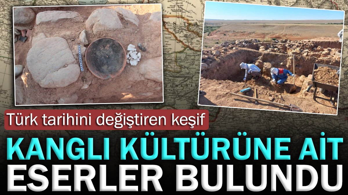 Kanglı kültürüne ait eserler bulundu. Türk tarihini değiştiren keşif