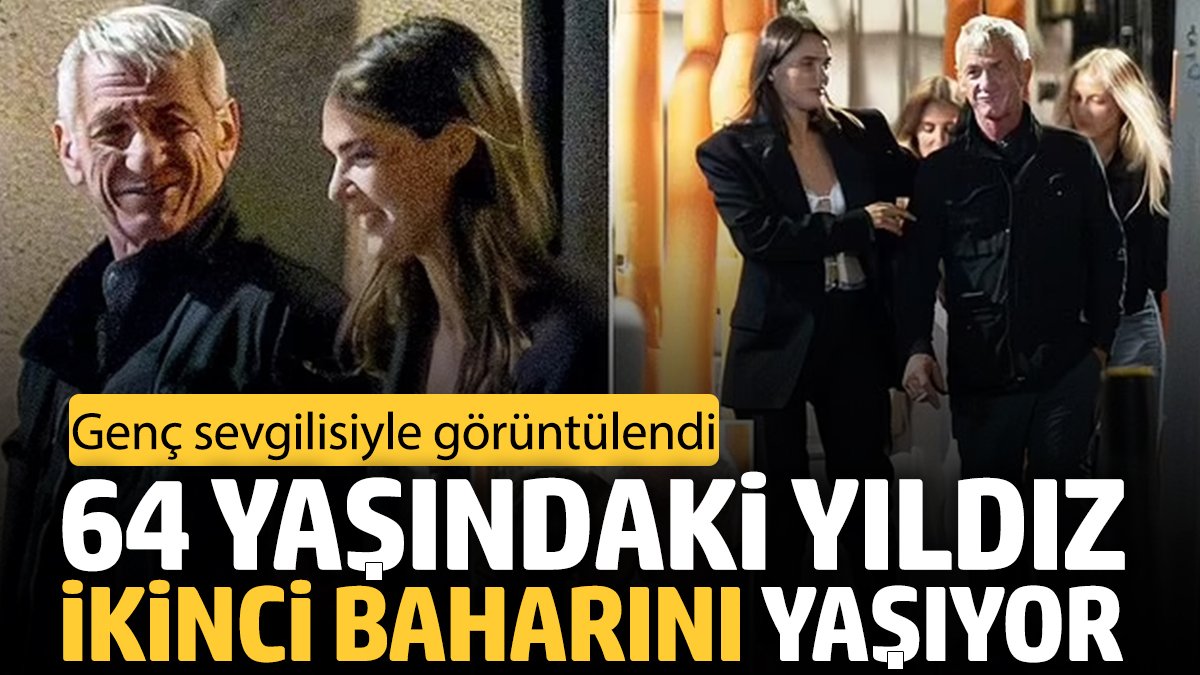 64 yaşındaki yıldız ikinci baharını yaşıyor. Genç sevgilisiyle görüntülendi