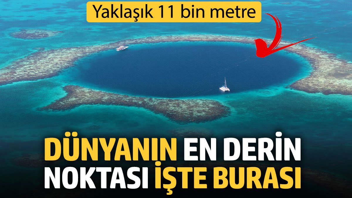 Dünyanın en derin noktası Mariana Çukuru: Yaklaşık 11 bin metre