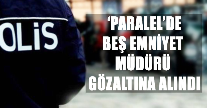Adana’da “Paralel” operasyonu: 7 gözaltı