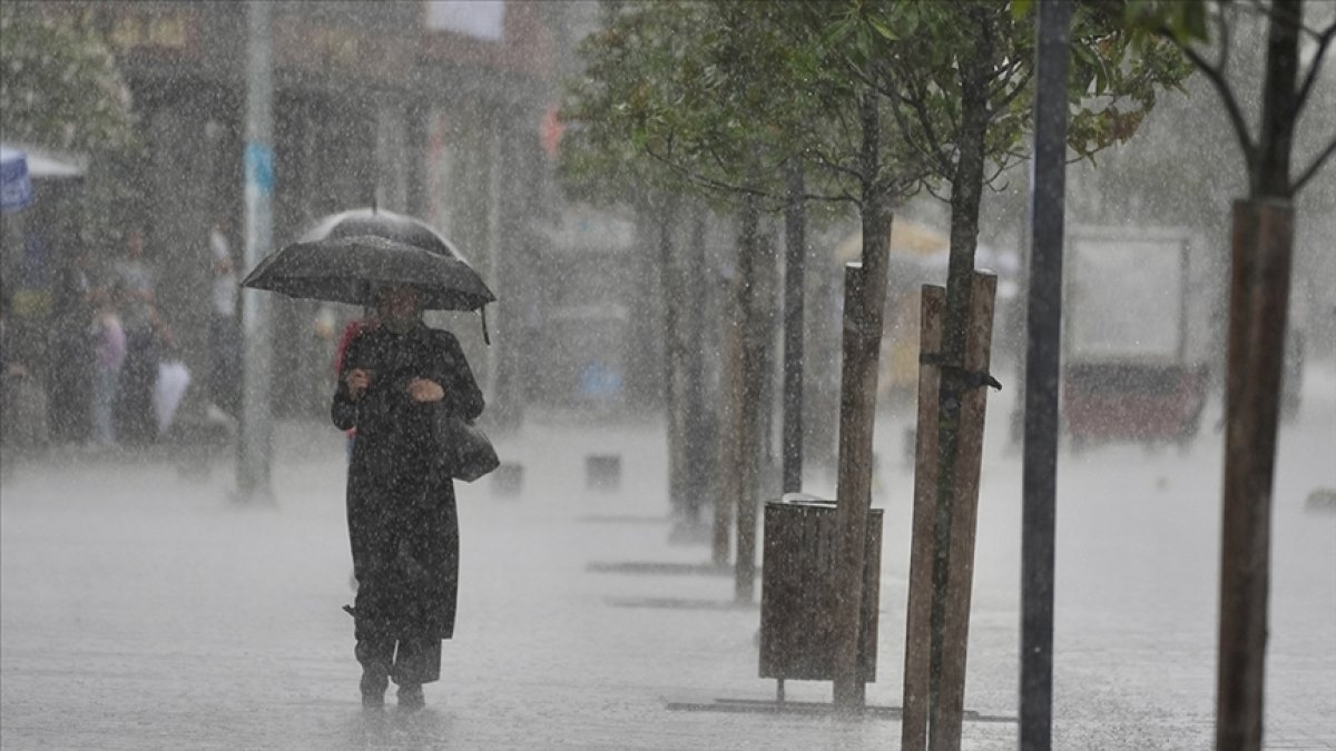 Meteoroloji'den 3 il için ‘sağanak yağış’ uyarısı: Bu saatlere dikkat