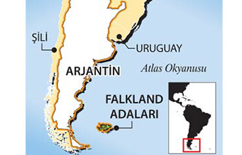 Arjantin Falkland’da ısrarlı