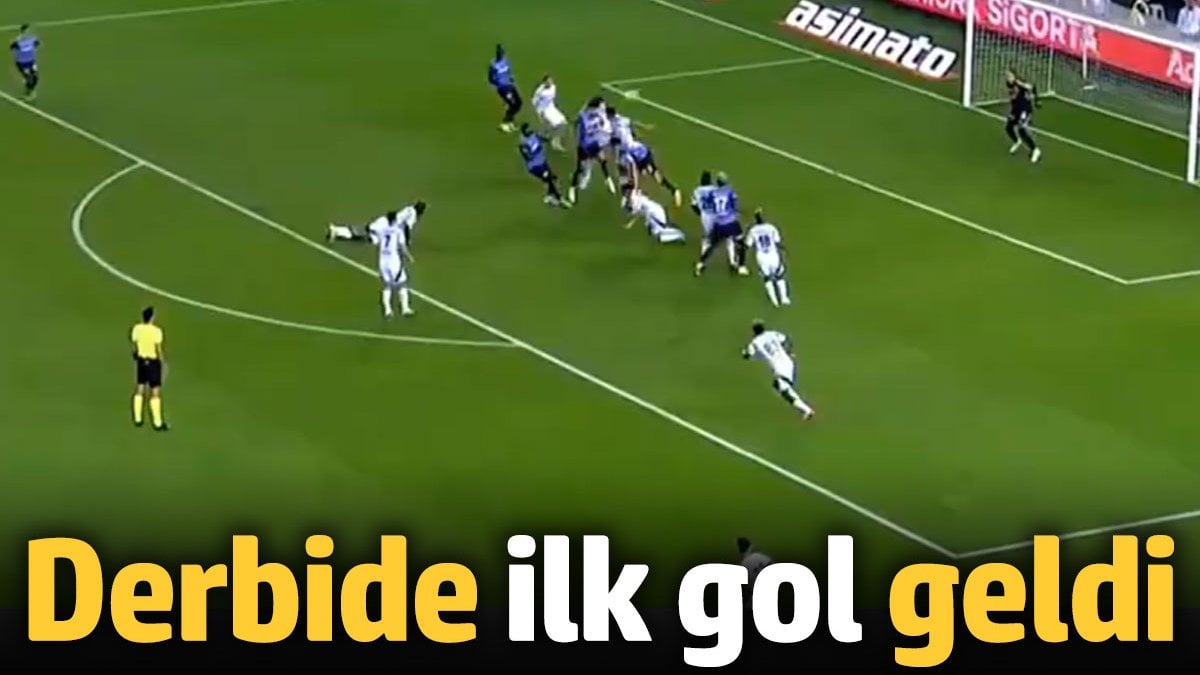 Derbide ilk gol geldi