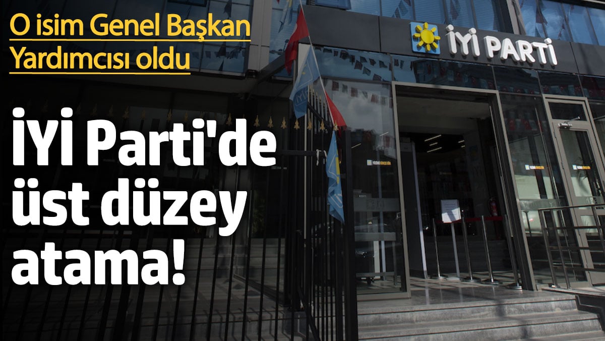 İYİ Parti'de üst düzey atama! Mehmet Aslan Genel Başkan Yardımcısı oldu