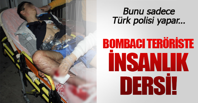 16 yaşındaki bombacı teröristi polis kurtardı