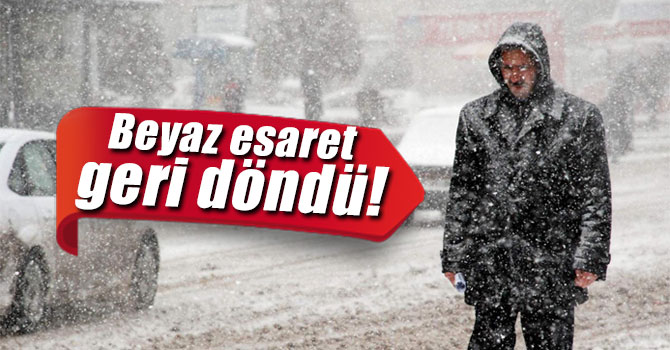 Kar geri döndü