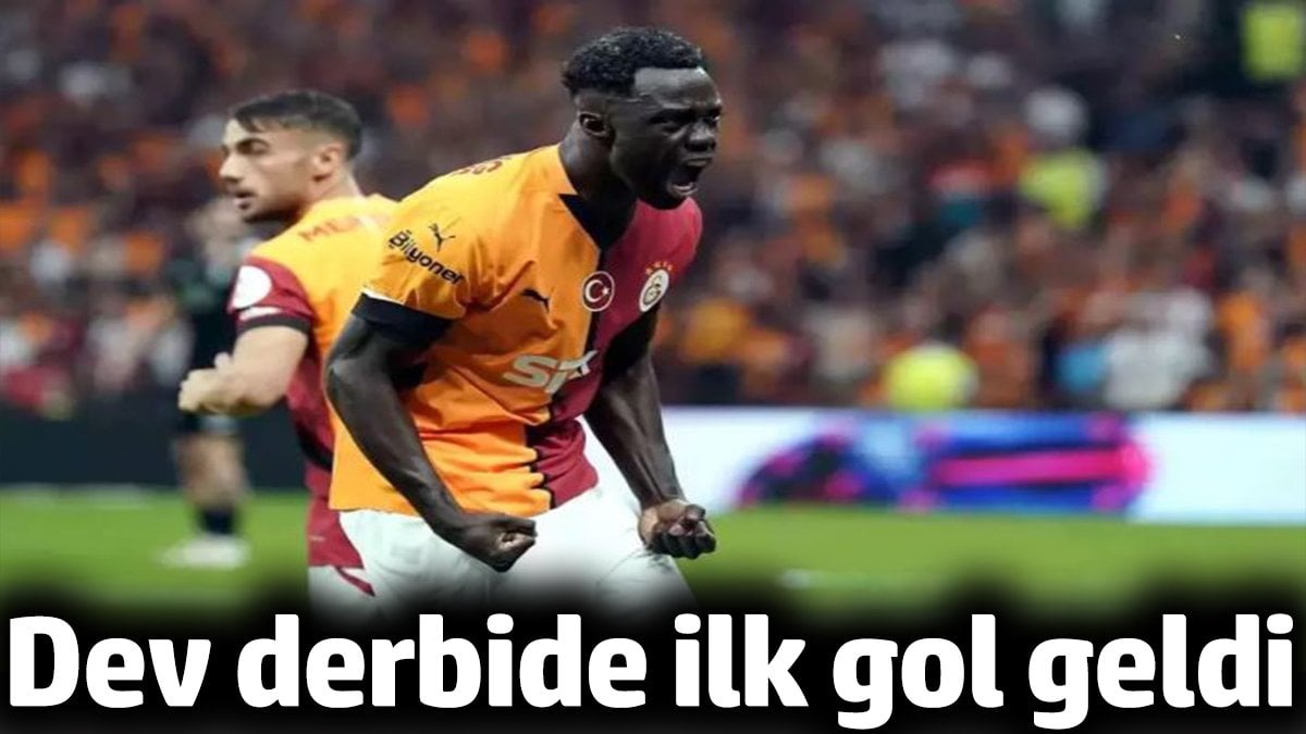 Dev derbide ilk gol geldi