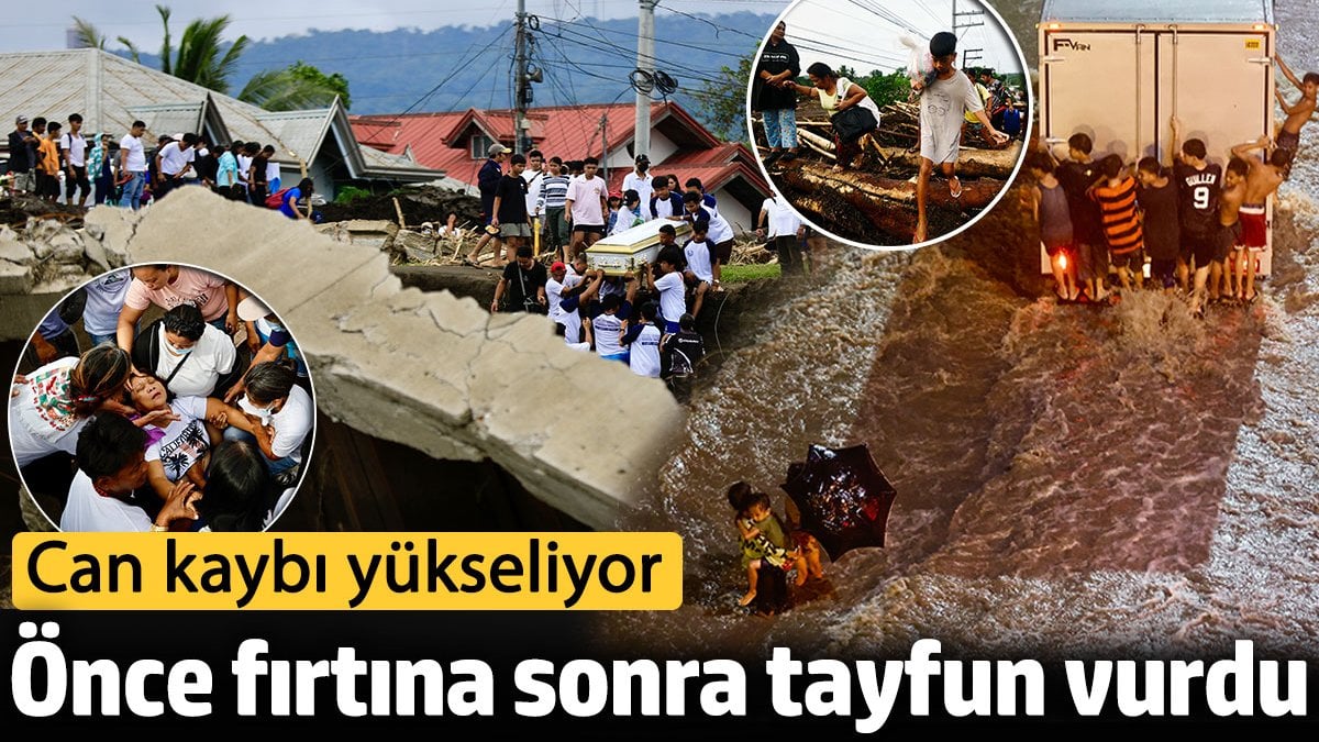 Filipinler’i önce fırtına sonra tayfun vurdu: Can kaybı 145’e yükseldi