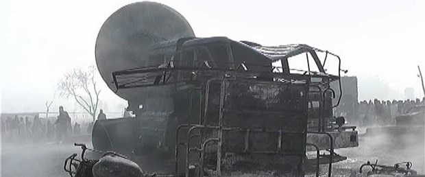 Doğalgaz tankeri patladı: 12 ölü