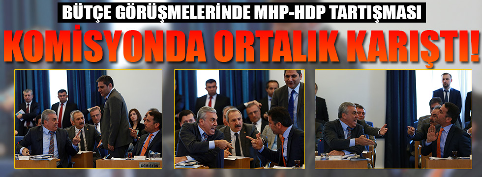 Bütçe görüşmelerinde MHP-HDP tartışması