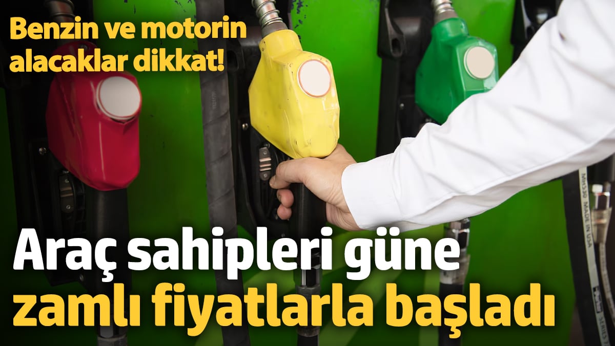 Akaryakıt fiyatları güncellendi! Benzin ve motorinde tabela değişti (21 Kasım 2024)