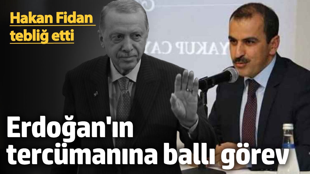 Erdoğan'ın tercümanı büyükelçi olarak atandı