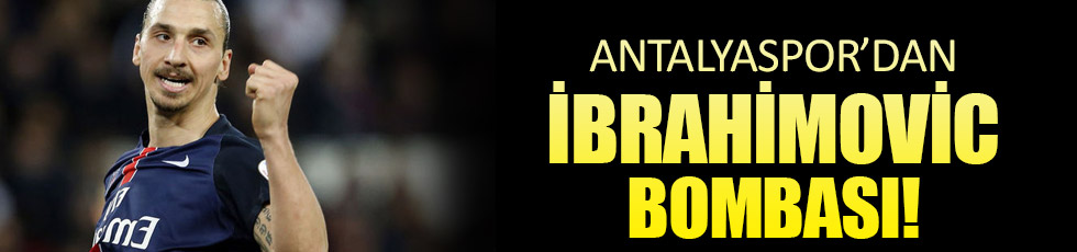 Antalyaspor'dan Zlatan Ibrahimovic açıklaması