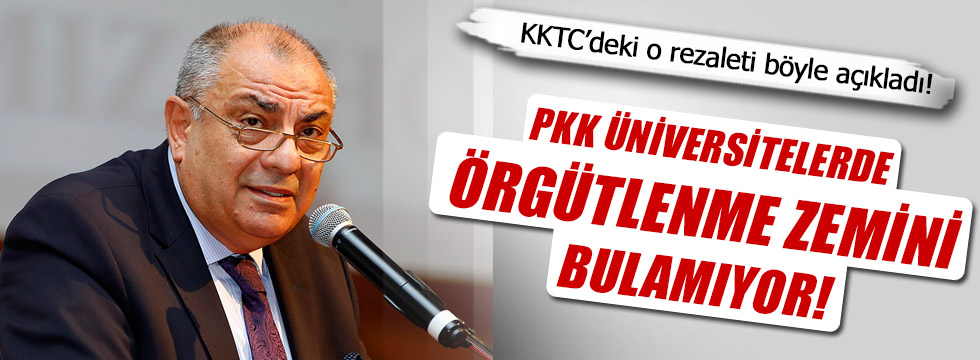 Türkeş'ten KKTC'deki PKK yapılanması hakkında açıklama
