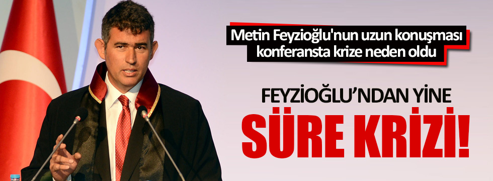 Genç Avukatlar Kurultayı’nda Metin Feyzioğlu krizi