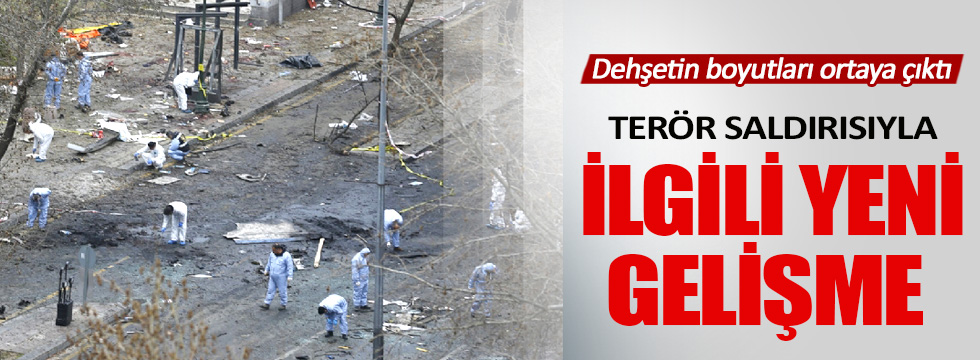 Ankara'daki terör saldırısıyla ilgili yeni gelişme