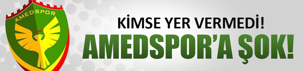 Amedspor'a Sivas'ta büyük şok!