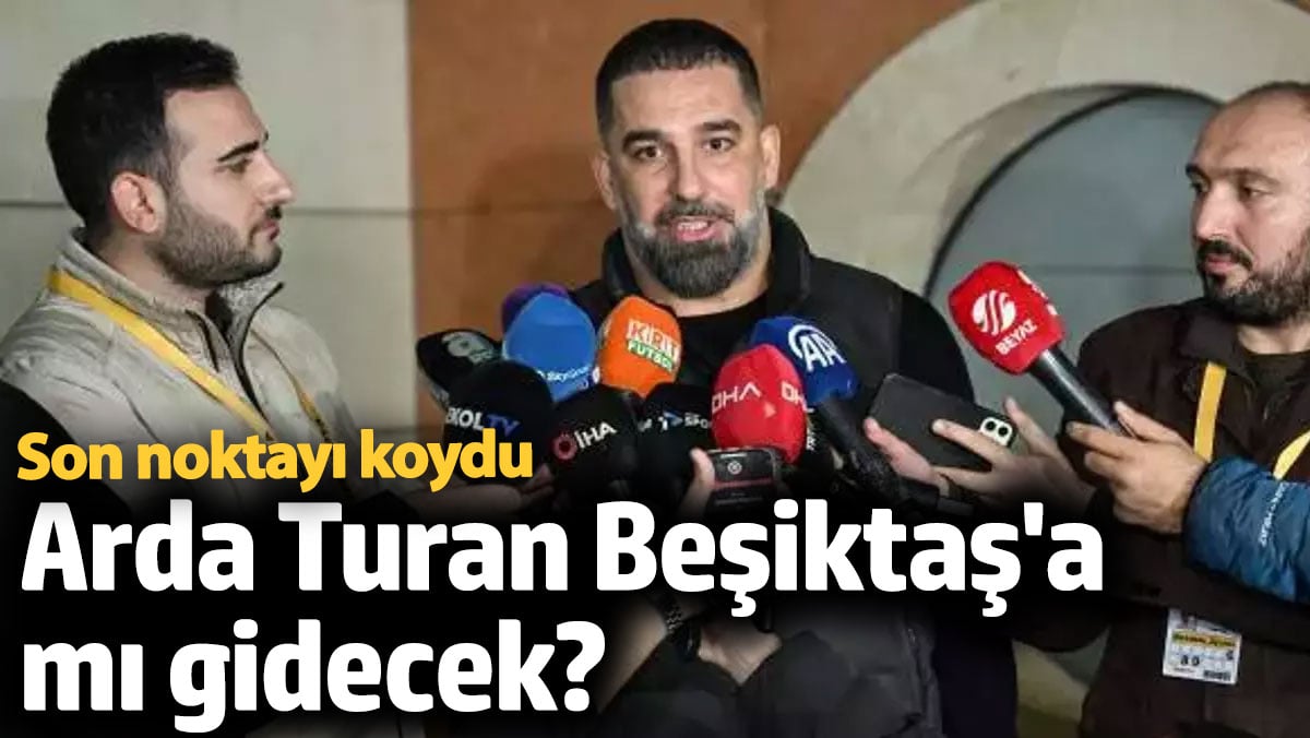 Arda Turan, Fenerbahçe maçının ardından konuştu. Beşiktaş'a gidecek mi?