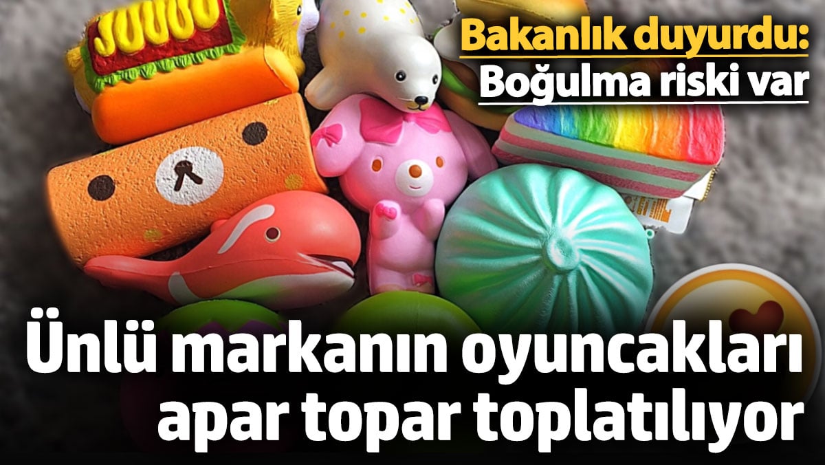 Ticaret Bakanlığı duyurdu: Ünlü markanın oyuncakları piyasadan toplatılıyor