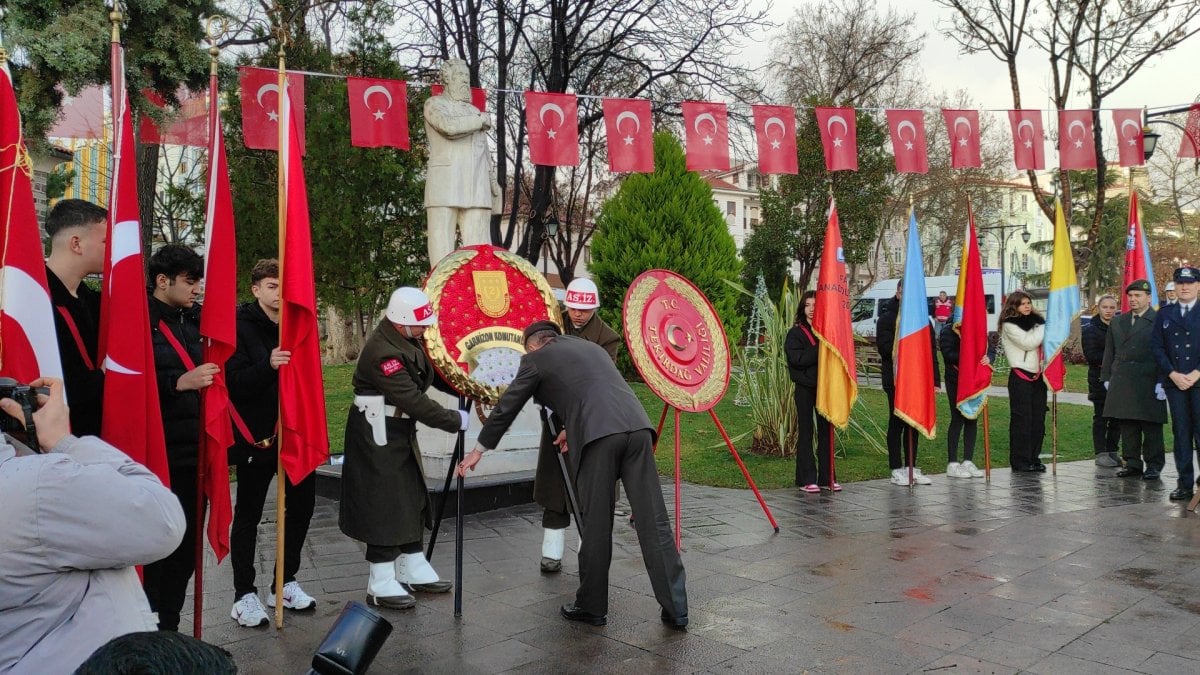 Vatan şairi Namık Kemal anıldı