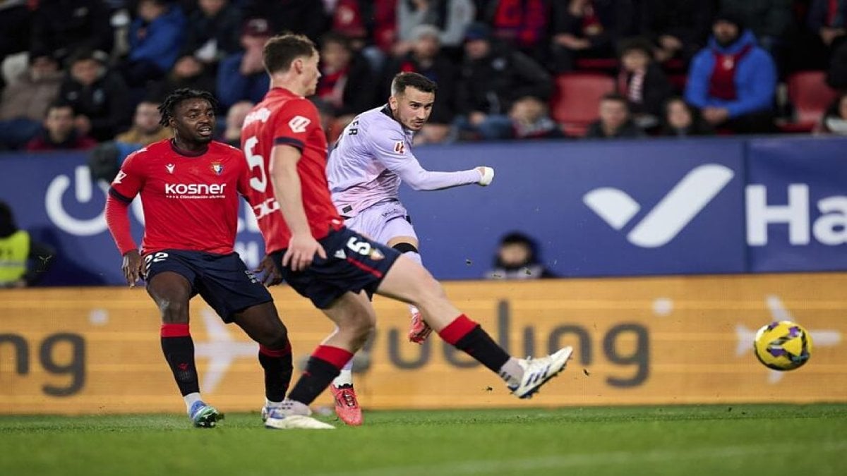 Athletic Bilbao, Osasuna’yı 2-1 mağlup etti