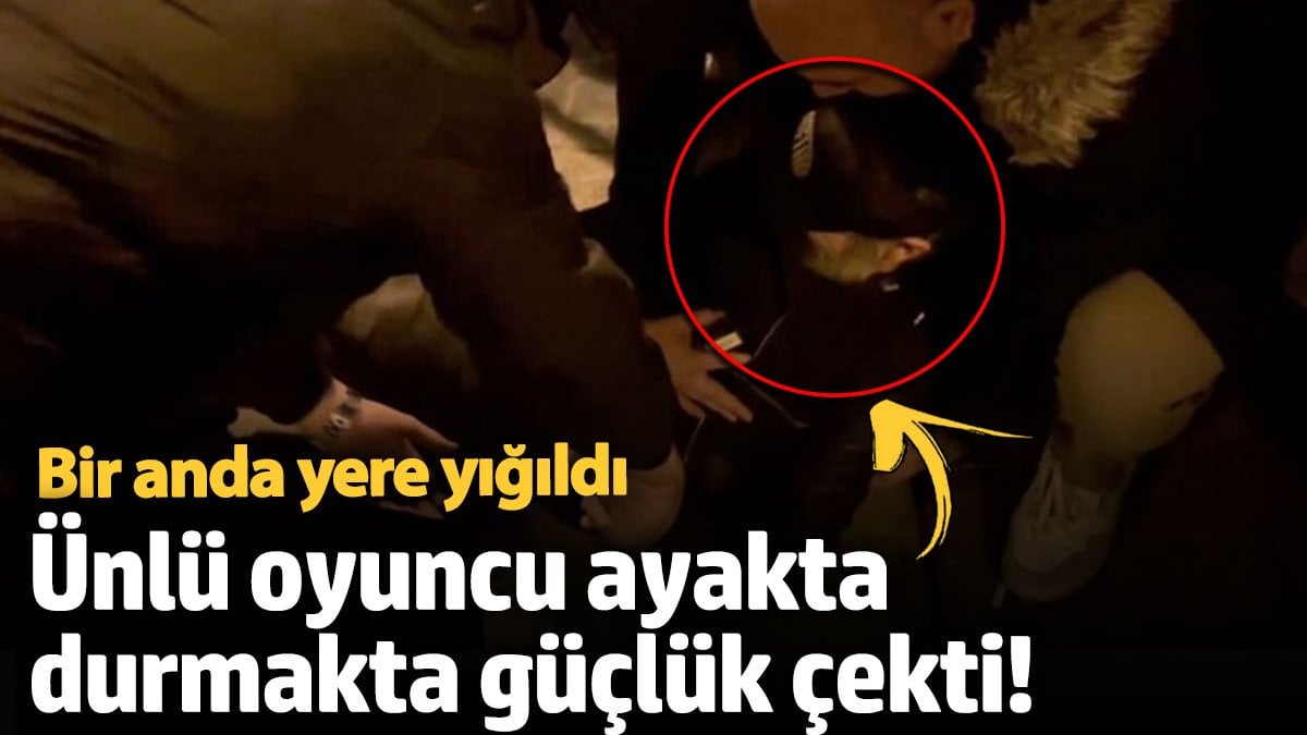 Ünlü oyuncu Nejat İşler ayakta durmakta güçlük çekti! Bir anda yere yığıldı