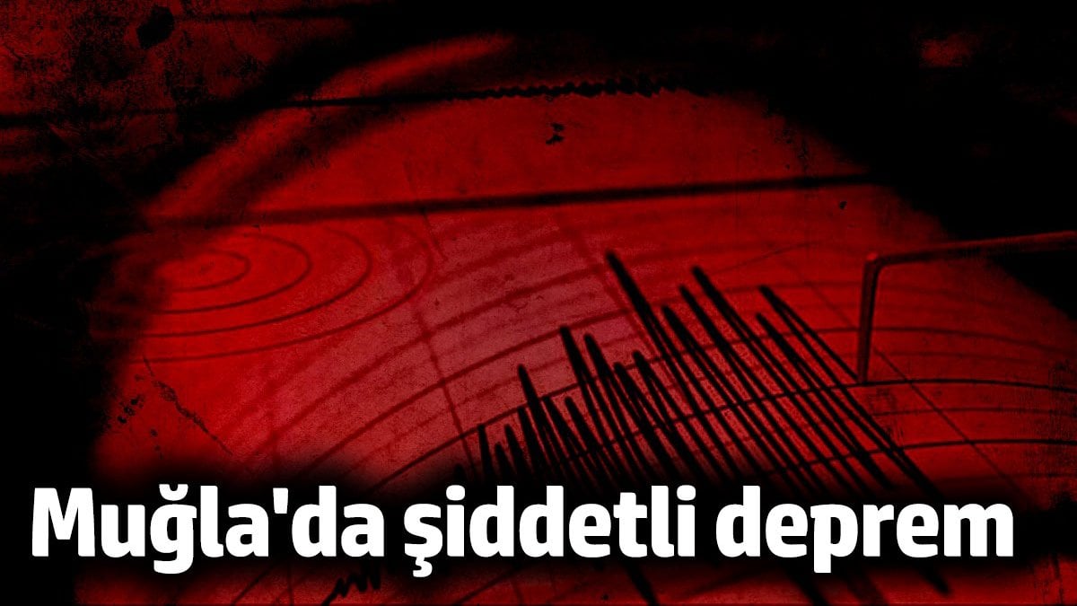 Muğla'da 4.7 büyüklüğünde deprem (22 Aralık 2024)