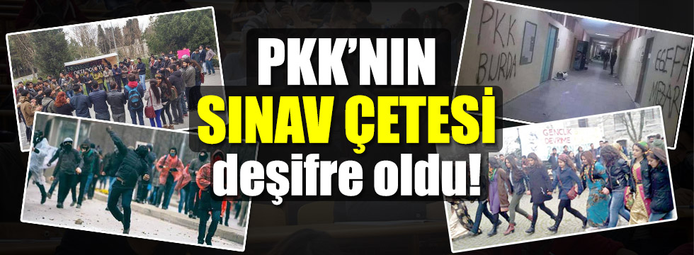 PKK'nın sınav çetesi yakalandı