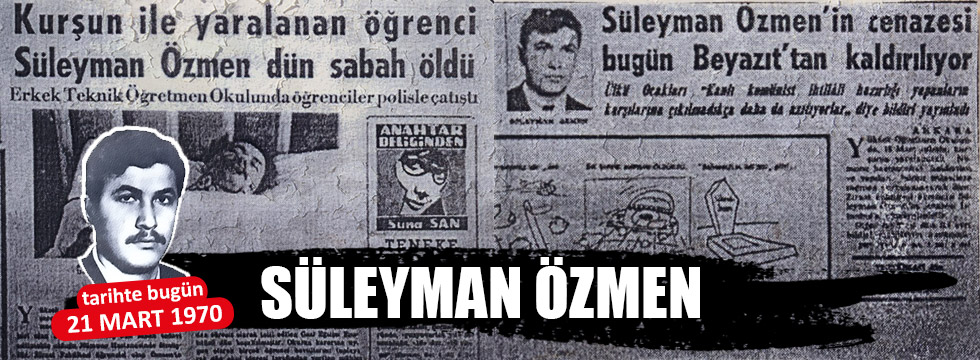 Süleyman ÖZMEN  21 Mart 1970