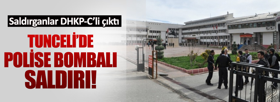 Tunceli'de adliye önünce çatışma