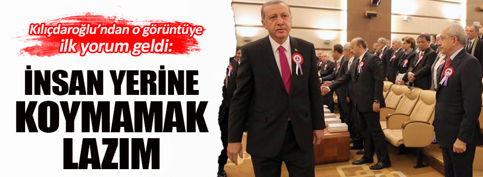 Kılıçdaroğlu'ndan 'AYM töreninde Erdoğan ile tokalaşmama' yorumu