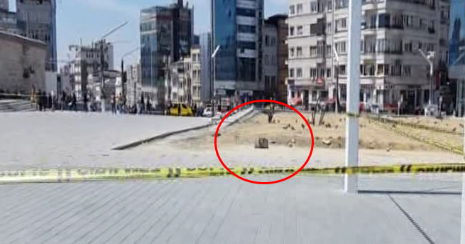 Taksim Meydanı'nda bomba alarmı!