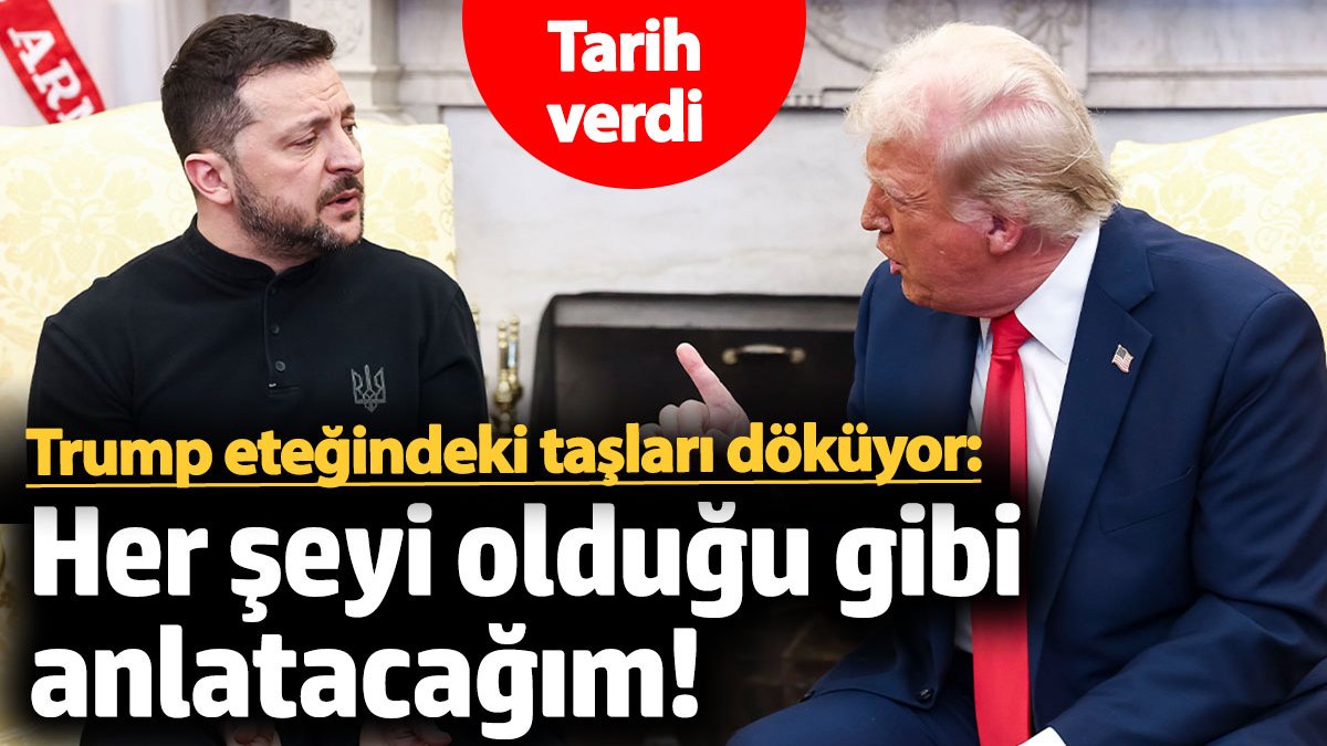Trump'tan dikkat çeken paylaşım! Tarih verdi: her şeyi olduğu gibi anlatacağım