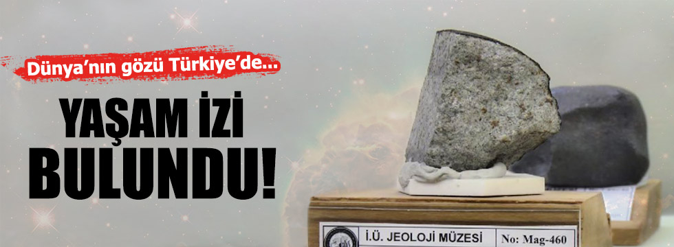 Türkiye'ye düşen meteorda 'yaşam izi' bulundu