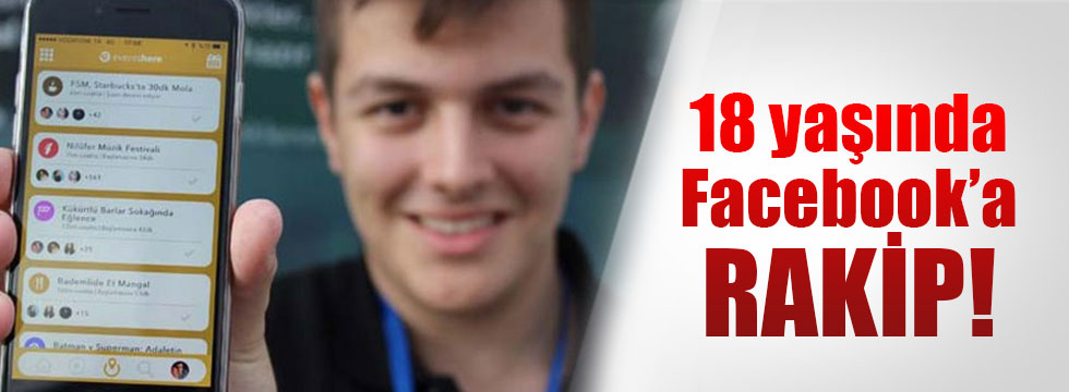 18 yaşındaki Türk öğrenci Facebook'a rakip!
