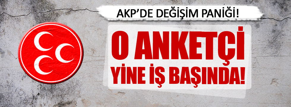 AKP'nin Anket Firması ORC'den Bahçeli'ye Destek