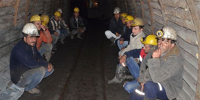 Maden işçileri eyleminde flaş gelişme