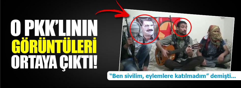Teslim olan PKK'lının sosyal medya görüntüleri ortaya çıktı