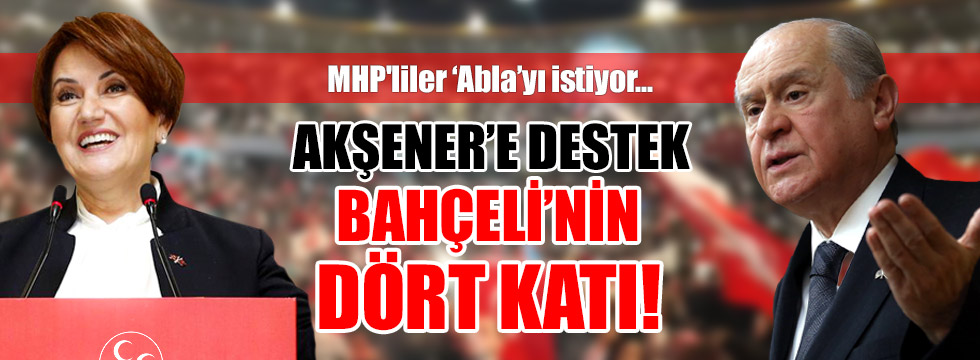 MHP'liler Akşener'i istiyor