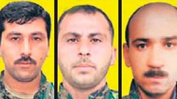 YPG'nin üst düzey 3 ismi öldürüldü!